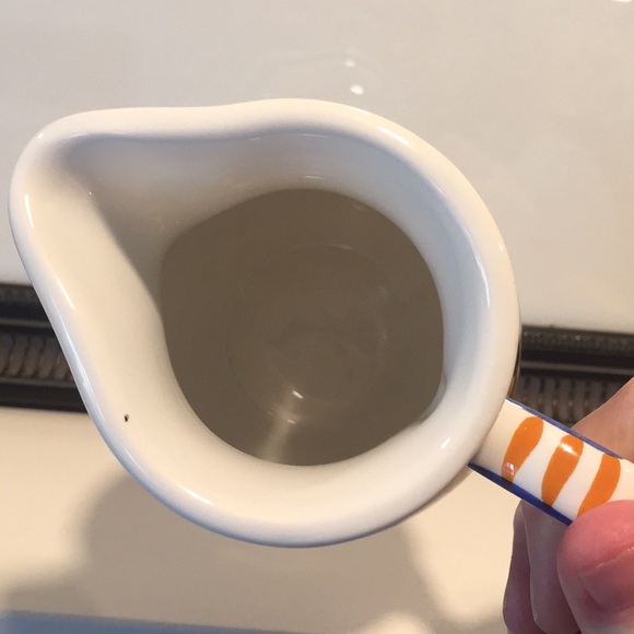 Hand Painted In Greece Small Creamer/Pitcher - Picture 6 of 7